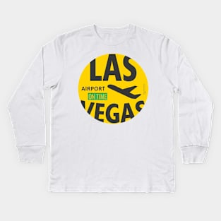 LAS Vegas Nevada Kids Long Sleeve T-Shirt